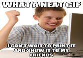 First Day on the Internet Kid