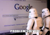 Problem Solved!