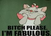 Bitch I'm Fabulous