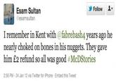 #McDStories