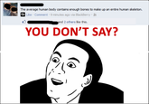 You Don't Say?
