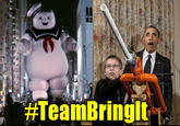 Obama Marshmallow Cannon