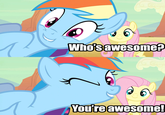 Who's Awesome? You're Awesome! / Sos Groso, Sabelo!