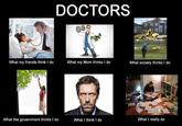 What People Think I Do / What I Really Do