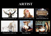 What People Think I Do / What I Really Do