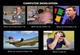 What People Think I Do / What I Really Do