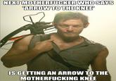 I Took an Arrow in the Knee