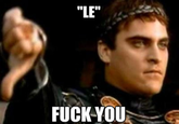 Downvoting Roman / Commodus Thumbsdown