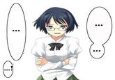 Glasses Sayaka / Too bad, it was just me!