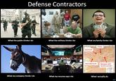 What People Think I Do / What I Really Do