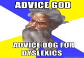 Advice God