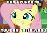 Punching Trees Gives Me Wood
