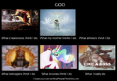 What People Think I Do / What I Really Do