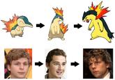 Celebrity Pokemon Evolutions