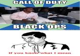 If You Know What I Mean