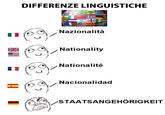 Differenze Linguistiche