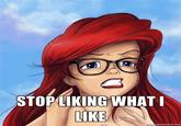 Hipster Mermaid / Hipster Ariel