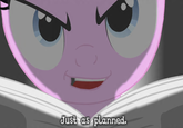 "Just As Planned"