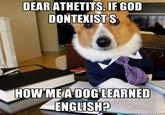 Checkmate, Atheists