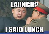 Hungry Kim Jong-un
