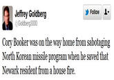 #CoryBookerStories