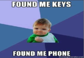 Where Me Keys, Where Me Phone?