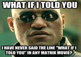 Matrix Morpheus