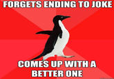 Socially Awesome Penguin