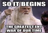 So it begins/Foreboding Gandalf