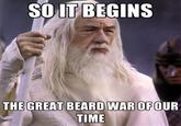 So it begins/Foreboding Gandalf