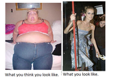 What You Think You Look Like vs. What You Actually Look Like