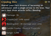 I Took an Arrow in the Knee