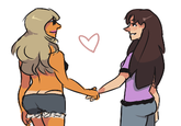 Other-Girls-Sempai and Normal-Chan/Creamsicle