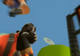 Pyro Sitting Down