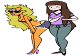 Other-Girls-Sempai and Normal-Chan/Creamsicle