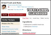 Food Network Recipe Reviews
