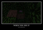When You See it...