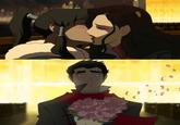 Crying Bolin / Kissing Korra