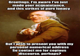 Joseph Ducreux / Archaic Rap