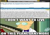 I Don't Want to Live on This Planet Anymore
