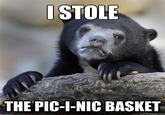 Confession Bear