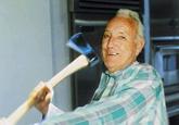 Patrick Bateman With an Axe