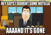 And It's Gone