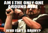 Am I the Only One Around Here