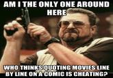 Am I the Only One Around Here