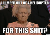 One Is Not Amused