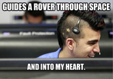 NASA Mohawk Guy