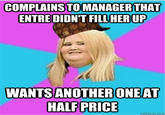Scumbag Fat Girl