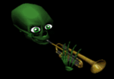 Skull Trumpet
