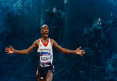 Mo Farah Running Away From Things
